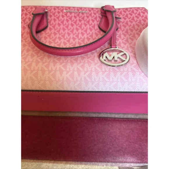 Michael Kors Sheila Medium Dragonfruit Satchel Bag